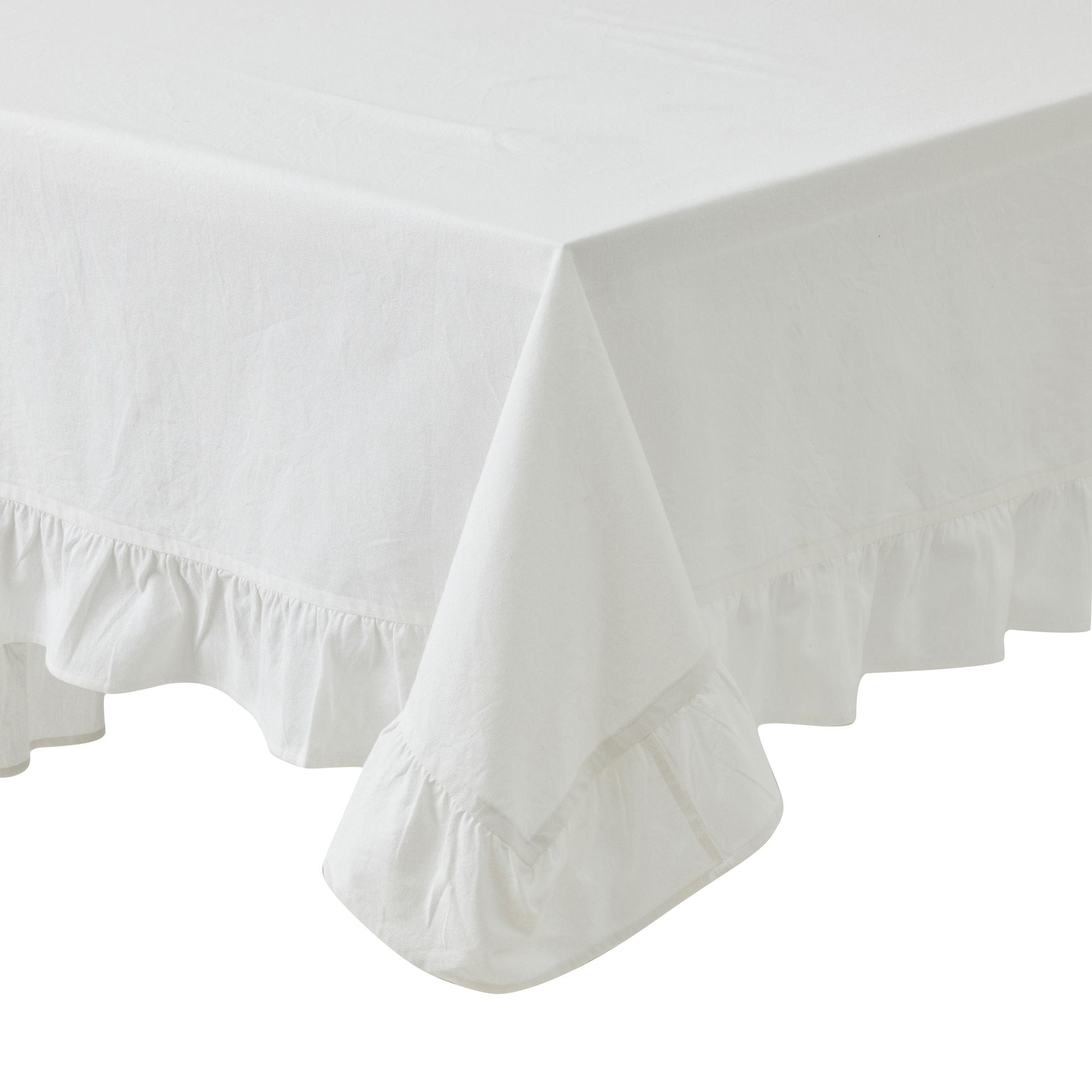 Assemble Natale Cotton Tablecloth Ivory