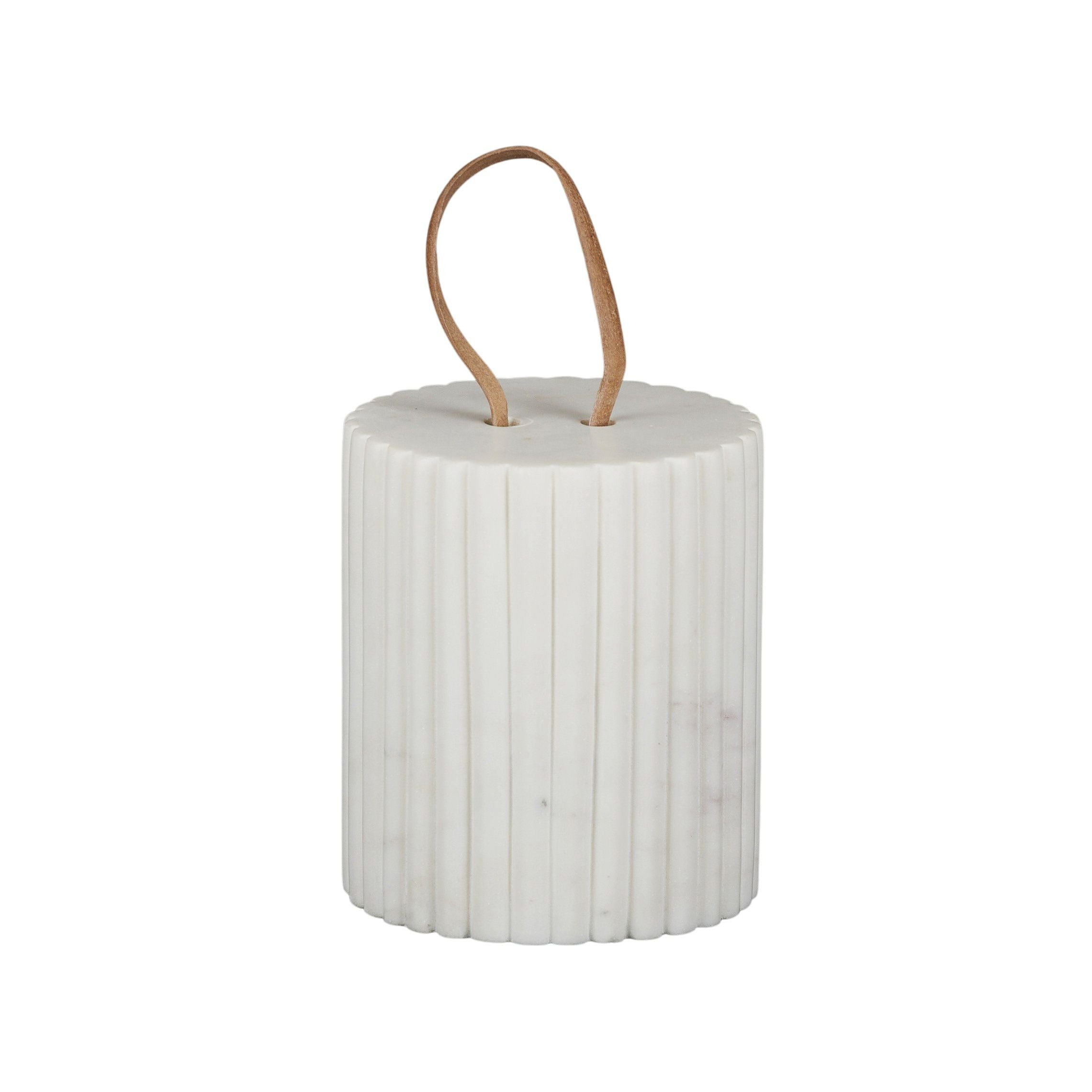 Coast To Coast Mara Marble Doorstop White