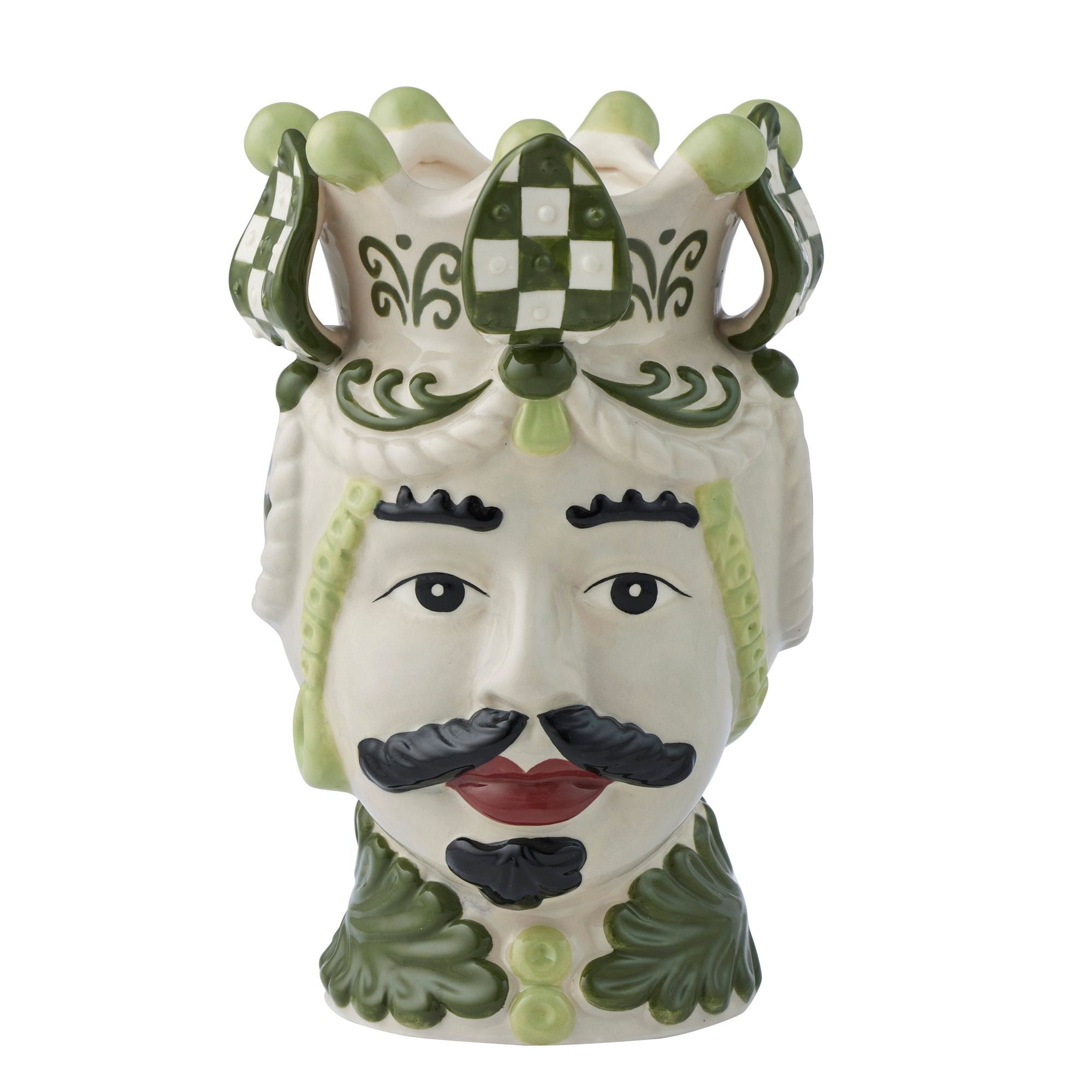 Life Botanic Mario Ceramic Pot Olive