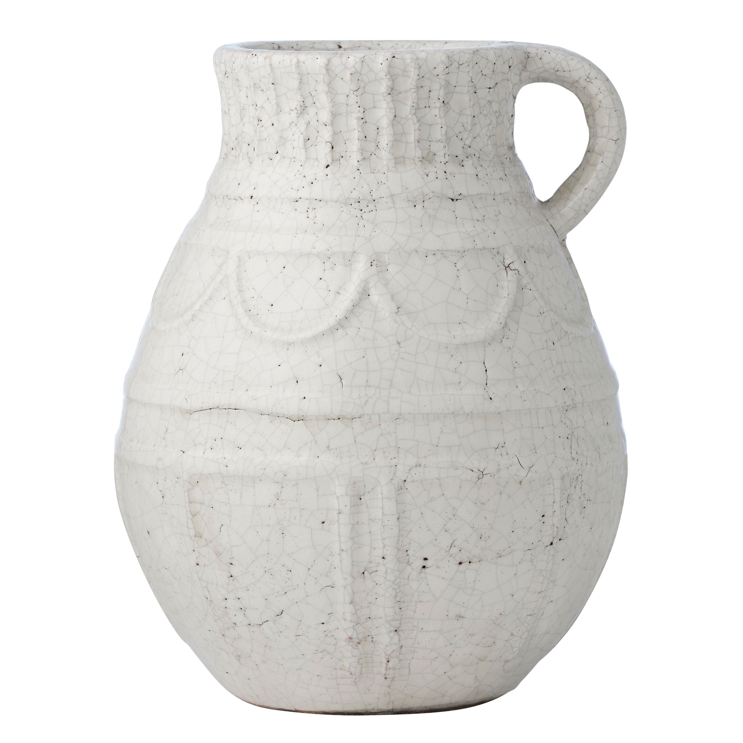 Coast To Coast Trapani Ceramic Urn White