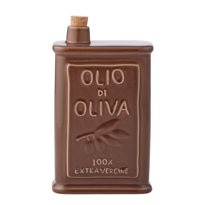 Assemble Olio Ceramic Oil Bottle Cocoa