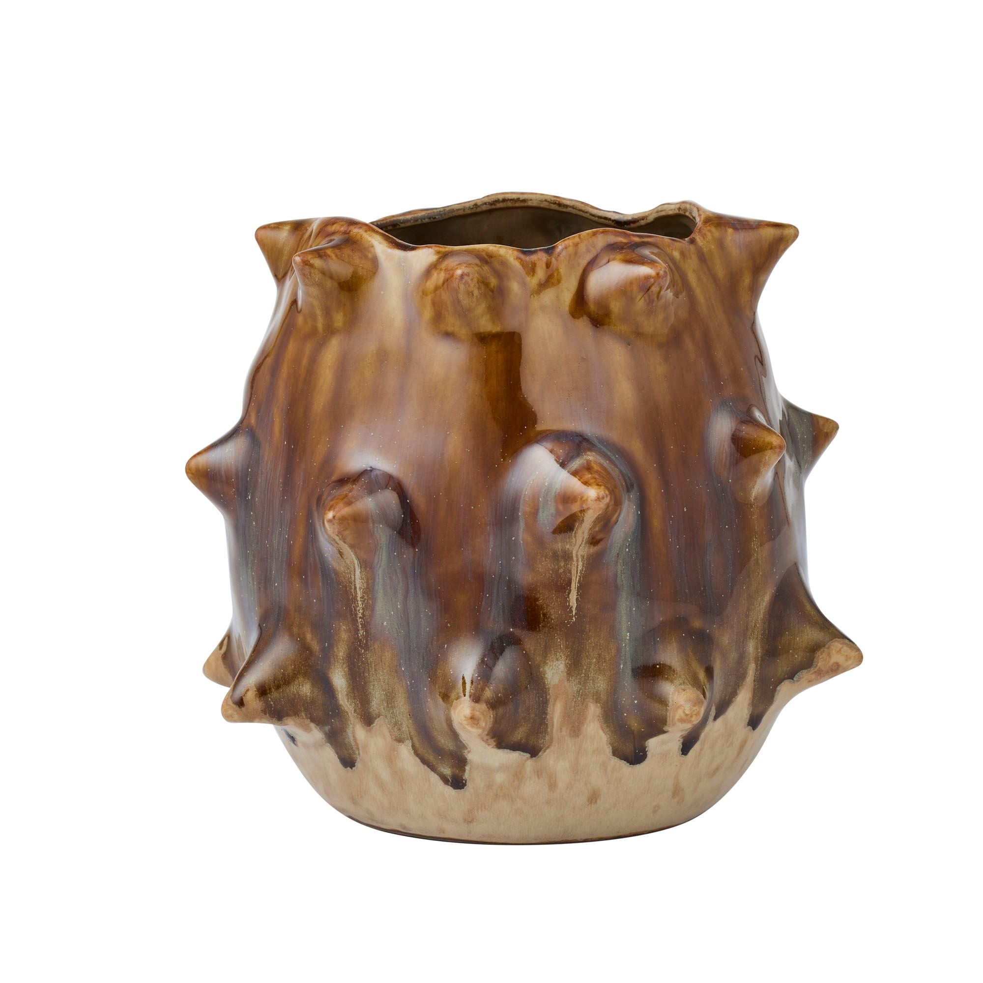 Coast To Coast Mia Ceramic Vase Toffee