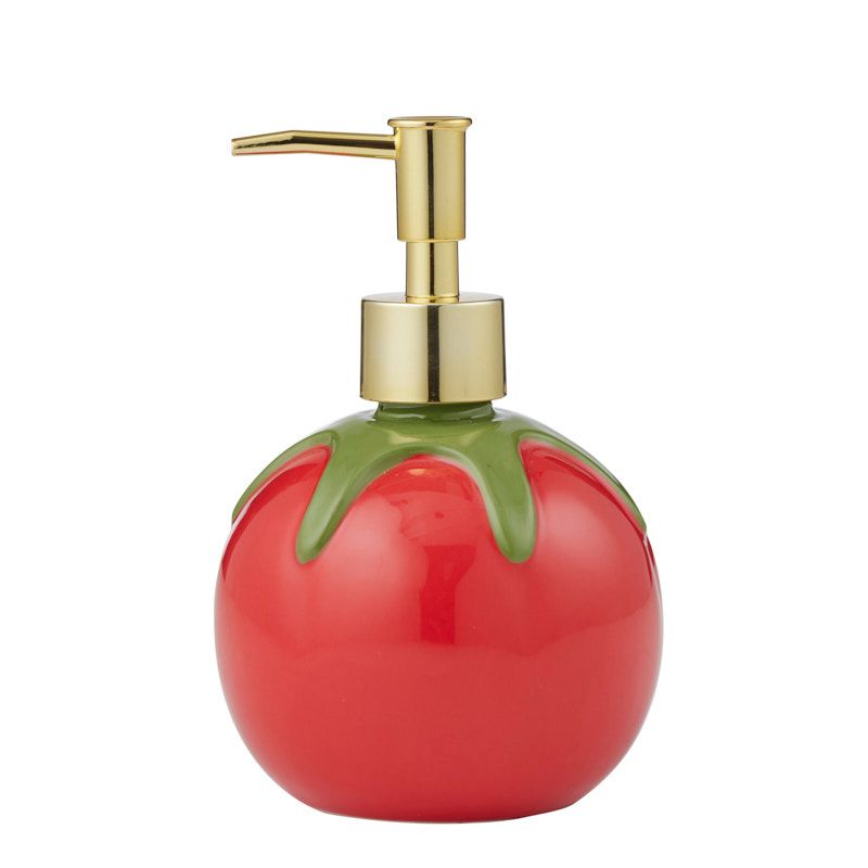 Assemble Pomodoro Ceramic Dispenser Red