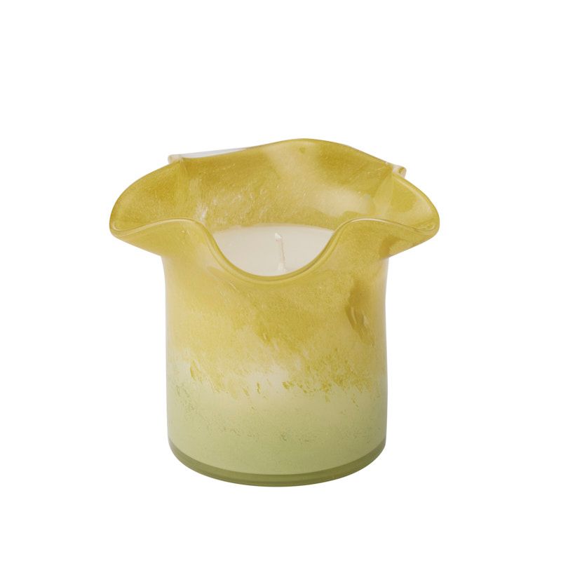 Elemental Lottie 5% Glass Candle Olive