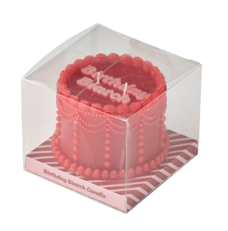 Assemble Biatch B/Day Cake Candle Red