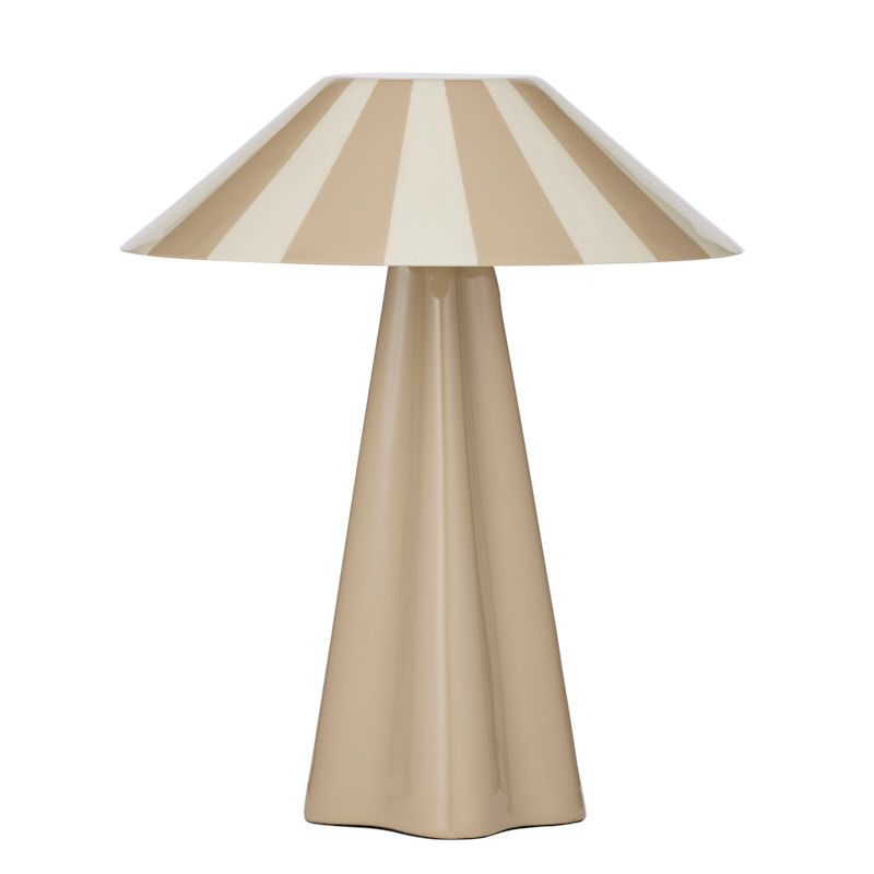 Coast To Coast Missouri Metal Lamp Taupe/Ivory