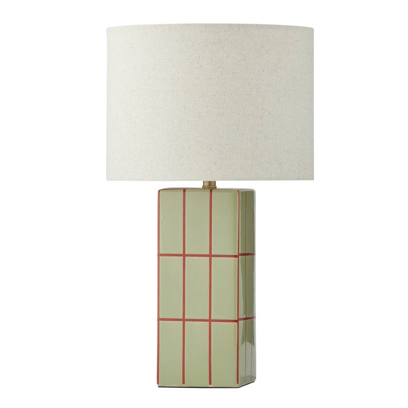 Coast To Coast Boyd Ceramic Table Lamp Sage/Russet