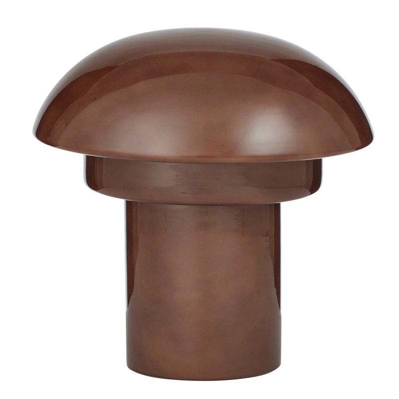 Coast To Coast Hanson Glass Table Lamp Brown