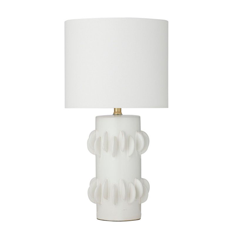 Coast To Coast Newlin Ceramic Table Lamp Ivory