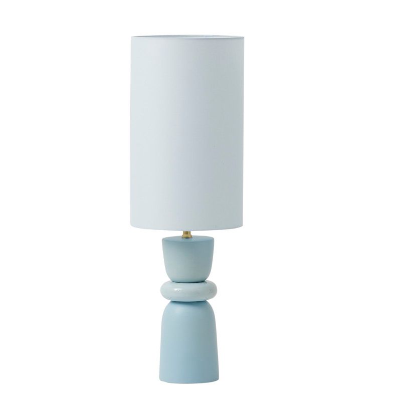 Coast To Coast Vale Ceramic Table Lamp Blue