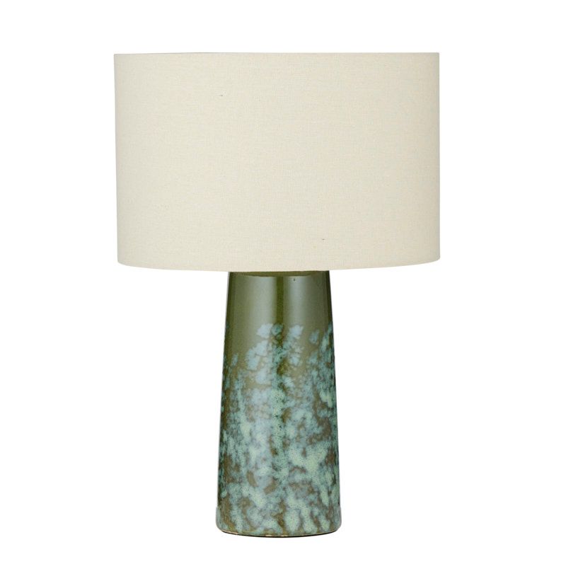 Coast To Coast Mendes Ceramic Lamp Green