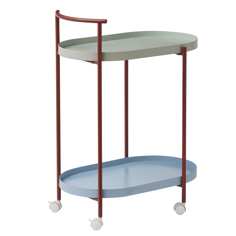 Coast To Coast Louisiana Metal Bar Cart