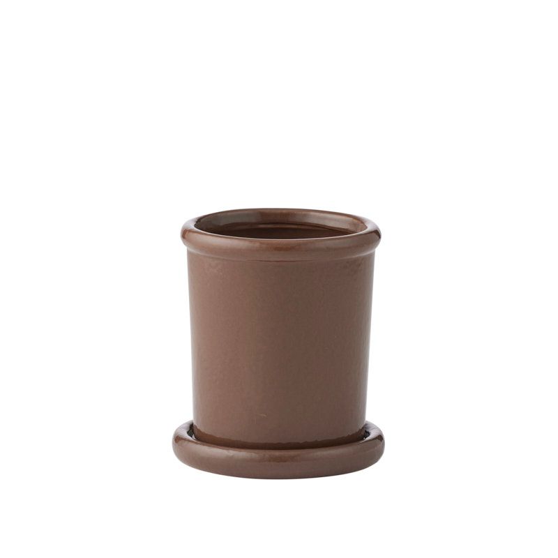 Life Botanic Andromeda Ceramic Pot 12.5x14cm Cocoa