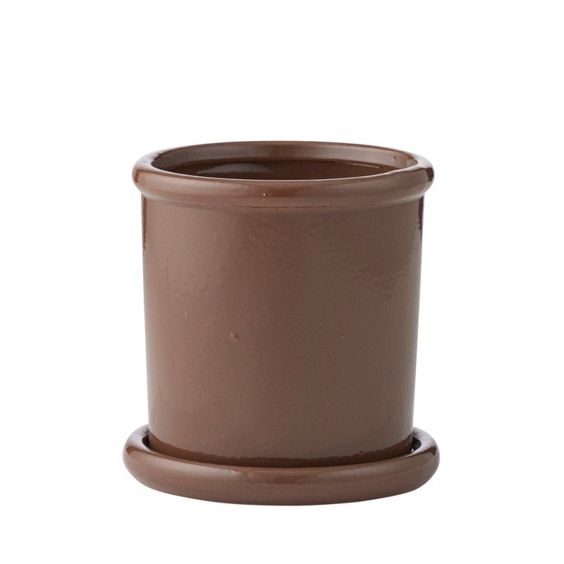 Life Botanic Andromeda Ceramic Pot 18x17.5cm Cocoa