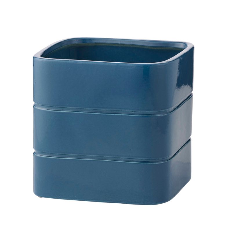 Life Botanic Electra Ceramic Pot 20x20cm Teal