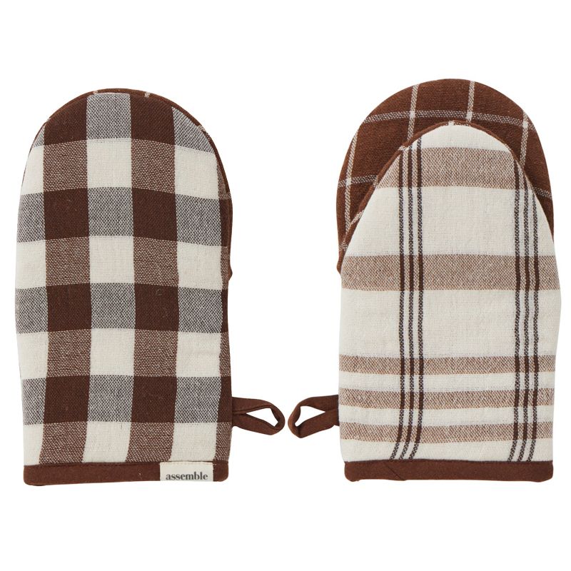 Assemble Kit Recycled Cotton Mitt Cocoa