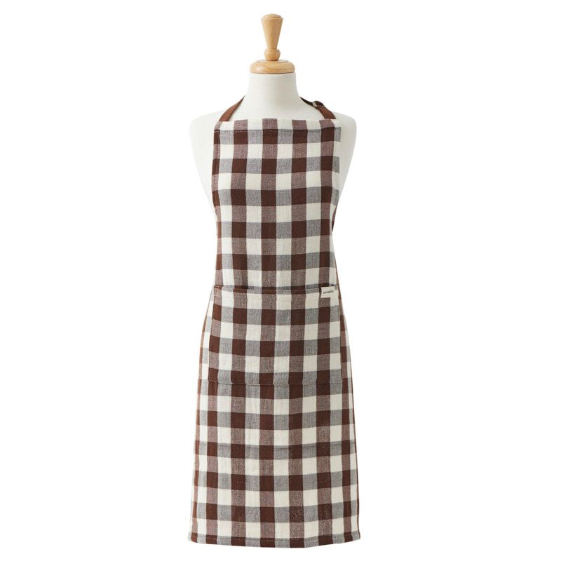 Assemble Kit Recycled Cotton Apron Cocoa
