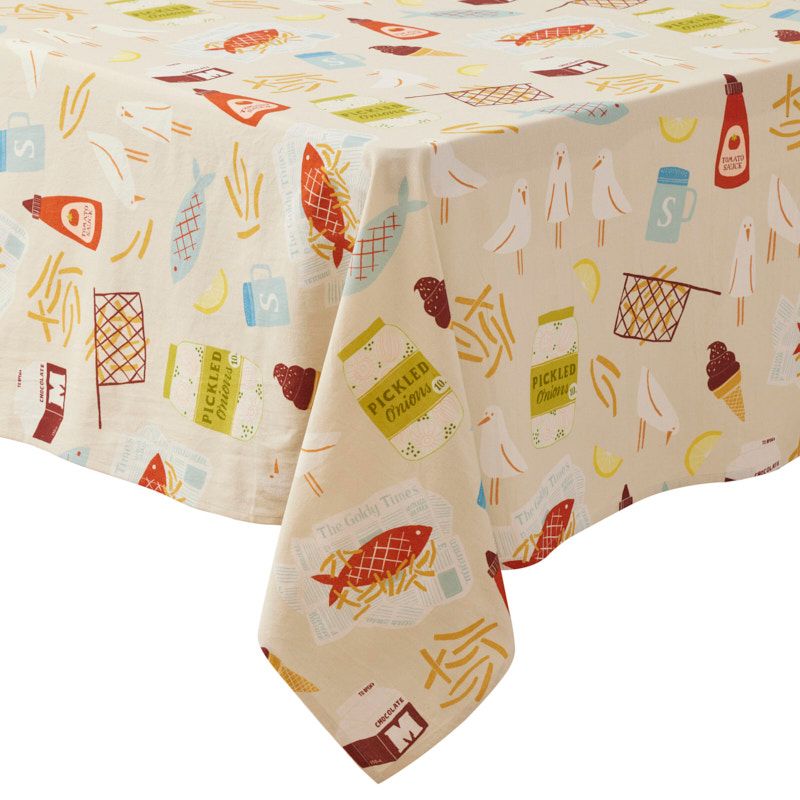 Goldy Gifts Fish & Chips Cotton T/Cloth