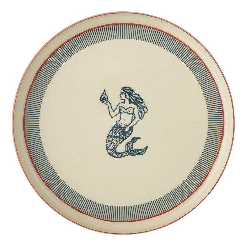 Assemble Mermaid Metal Tray Blue