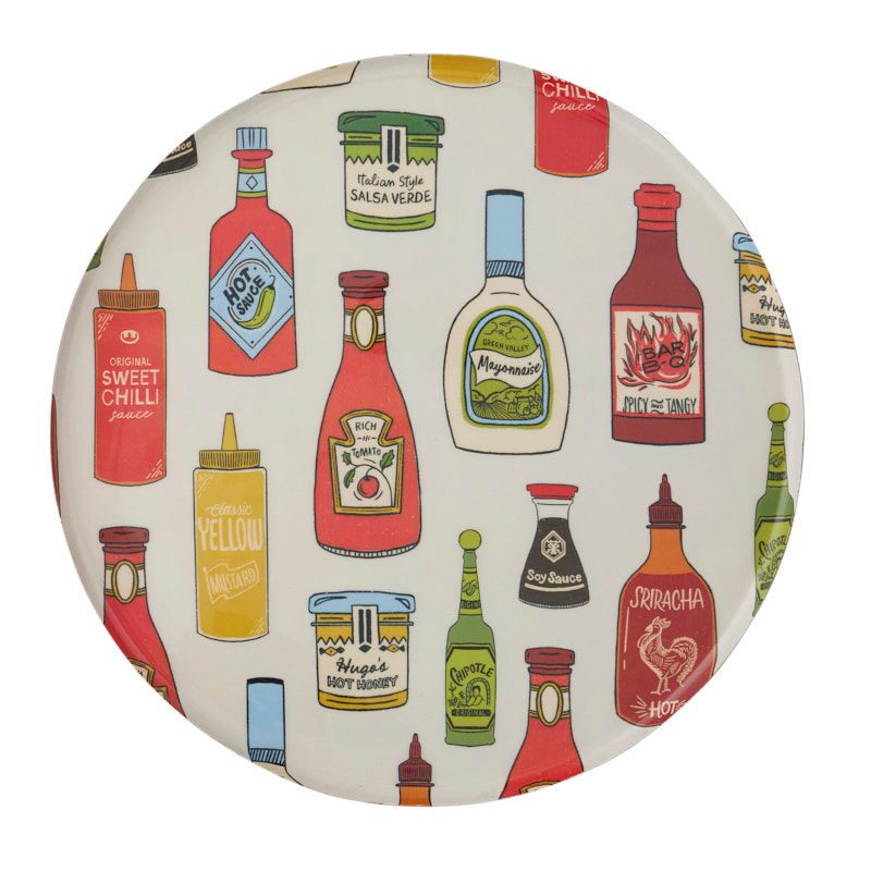 Assemble Saucy Sauces Metal Tray Multi