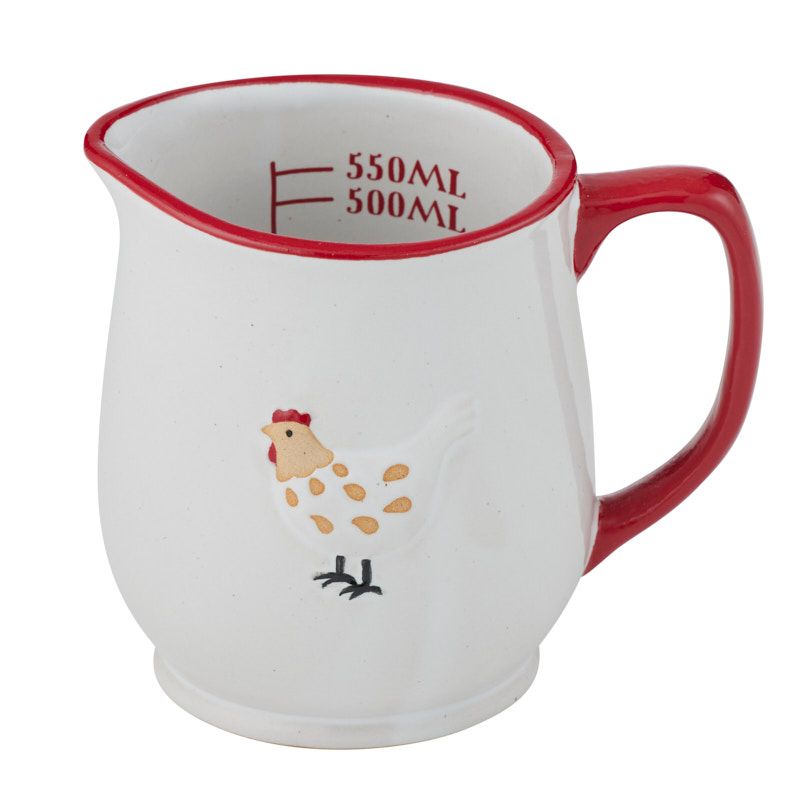Assemble Charlie Chook Ceramic M'Jug /550ml