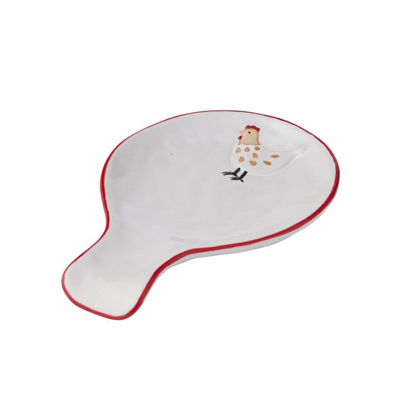 Assemble Charlie Chook Ceramic Spoon Rest