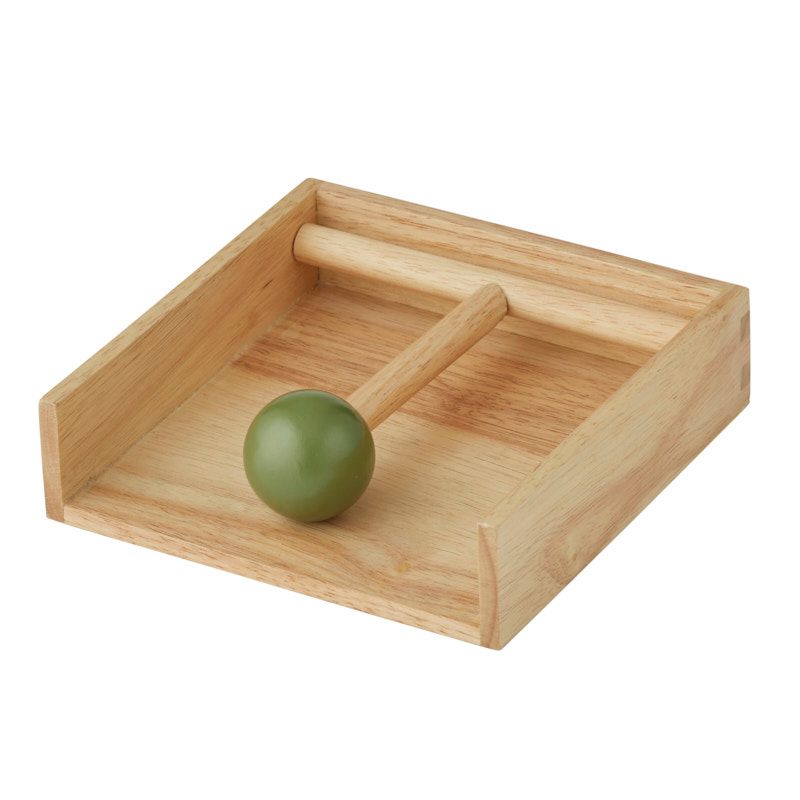 Assemble Axis Wood Napkin Holder Green