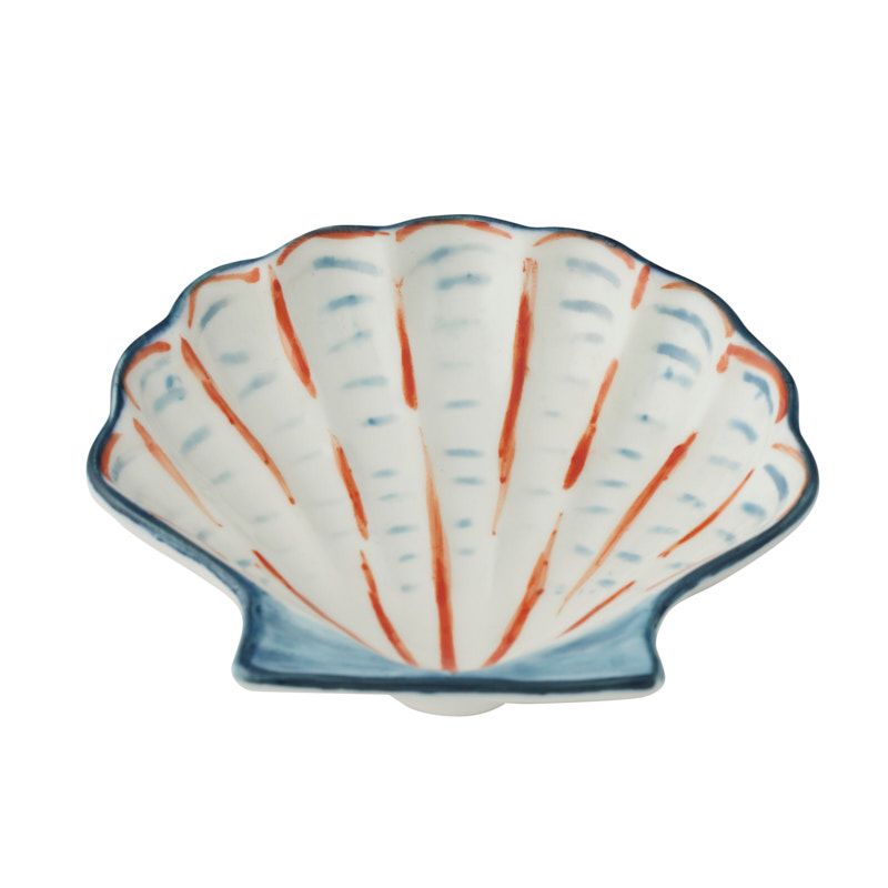 Assemble Corsica Ceramic Plate Blue/Red