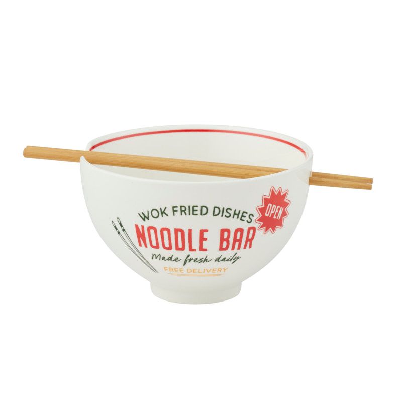 Assemble Noodle Bar 2pc Ceramic Set 16.5x10cm