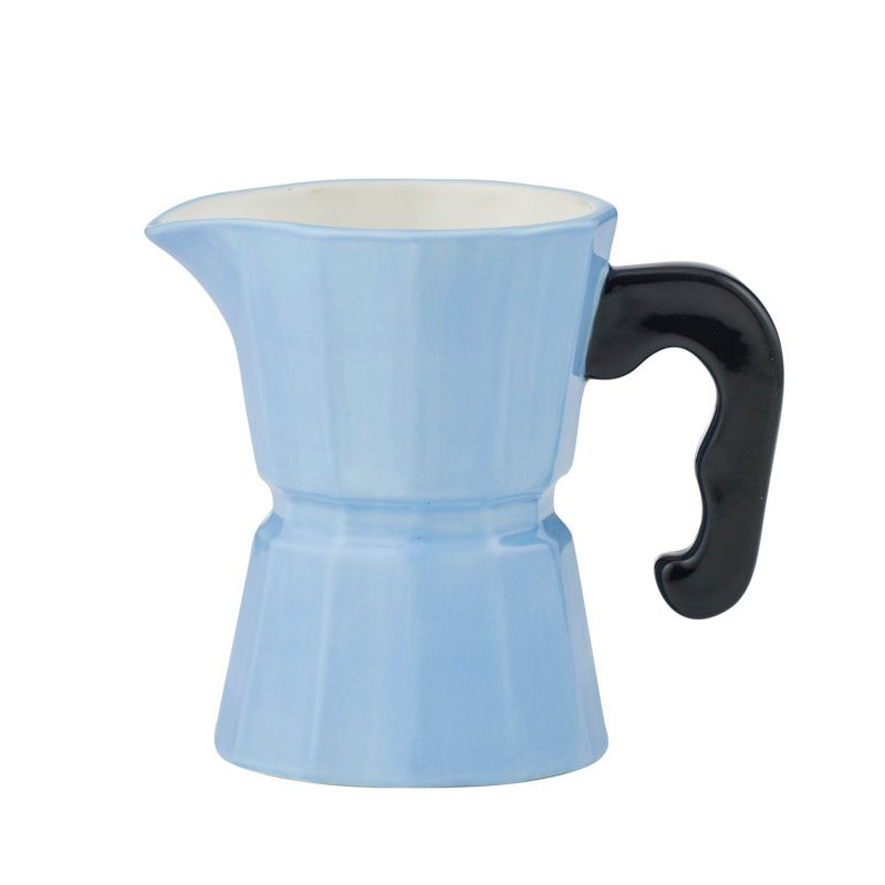 Assemble Crema Ceramic Jug 14x9x12cm Sky