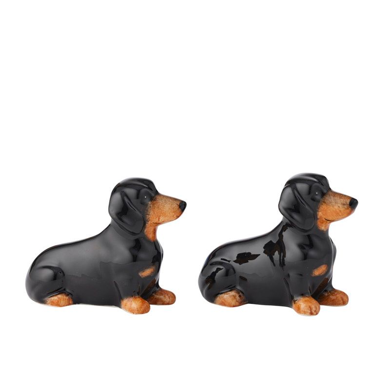 Assemble Dachshund Set of 2 Ceramic S&P Shakers