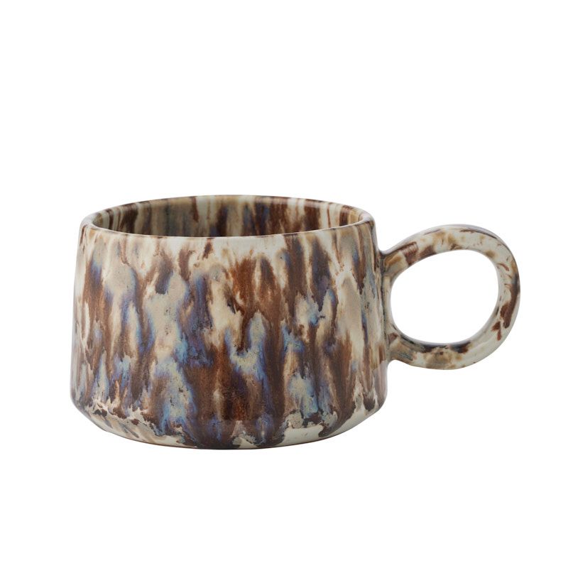 Assemble Dakota Ceramic Mug Ivory/Chocolate