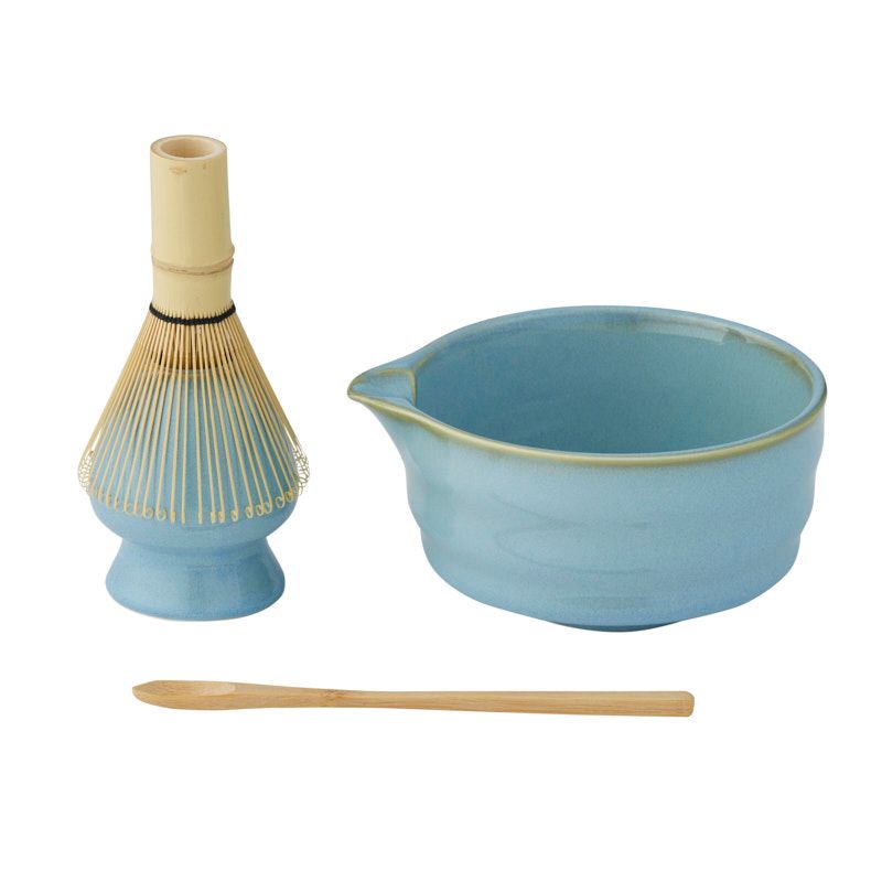 Assemble Osaka 4pc Ceramic Matcha Set Sky