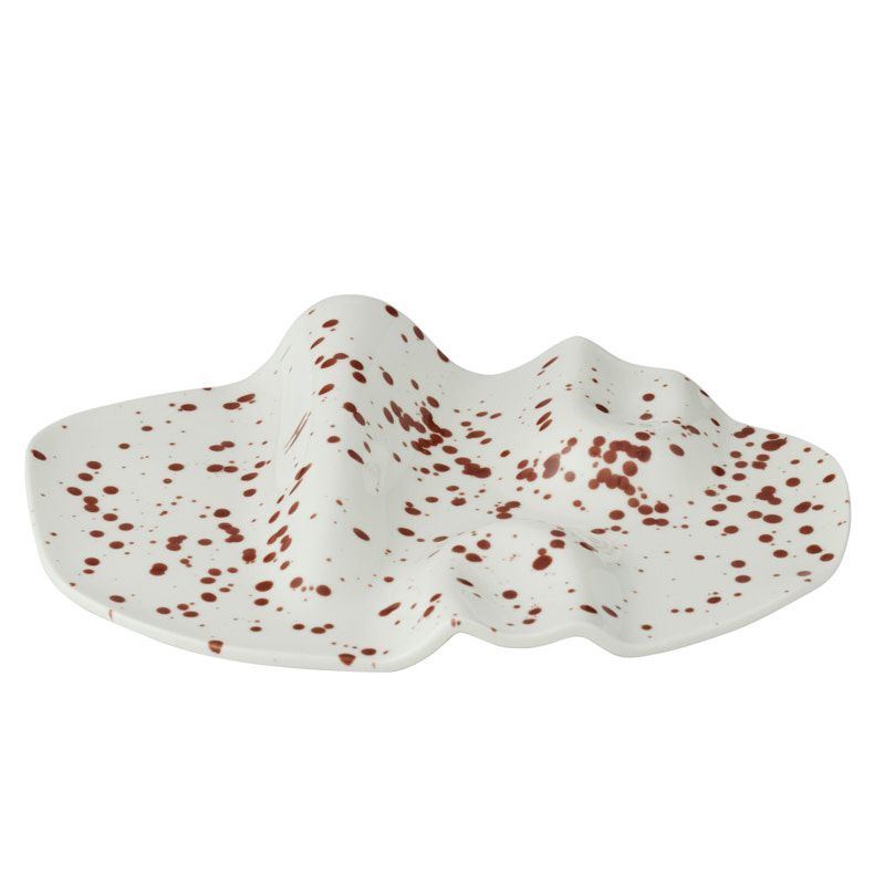 Assemble Carti Ceramic Serving Board 30x21cm Cocoa