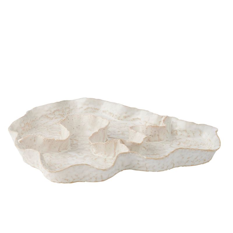 Assemble Siran Ceramic Serving Dish Ivory