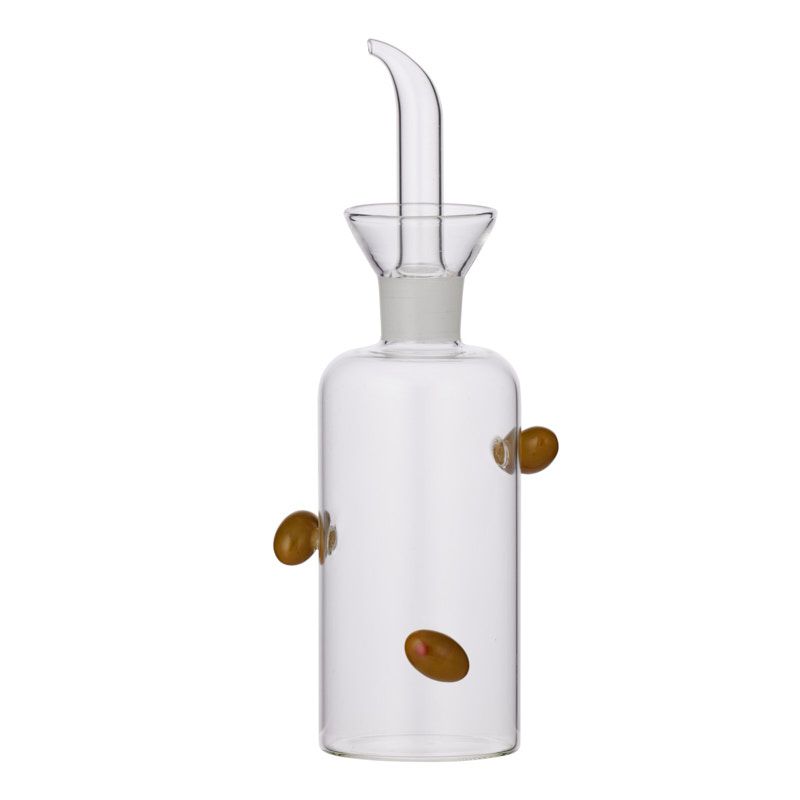 Assemble Gino Glass Oil Bottle Green Olive