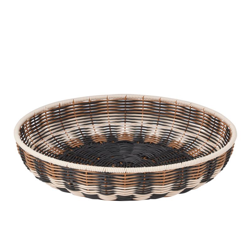 Assemble Veda PP Woven Tray Black