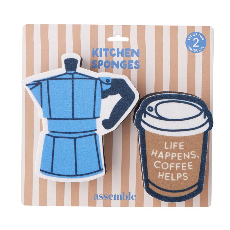 Assemble Coffee Fix Set of 2 Scouring Pads