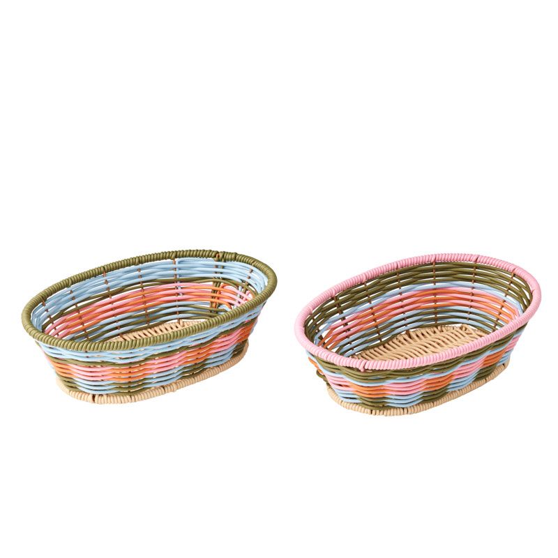 Assemble Feliz PP Serve Basket 2 Assorted