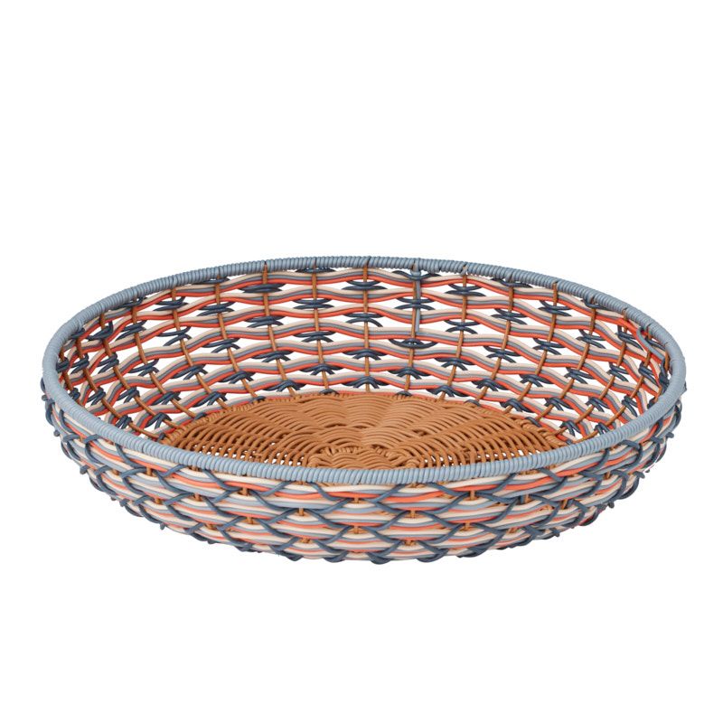 Assemble Veda PP Woven Tray Blue