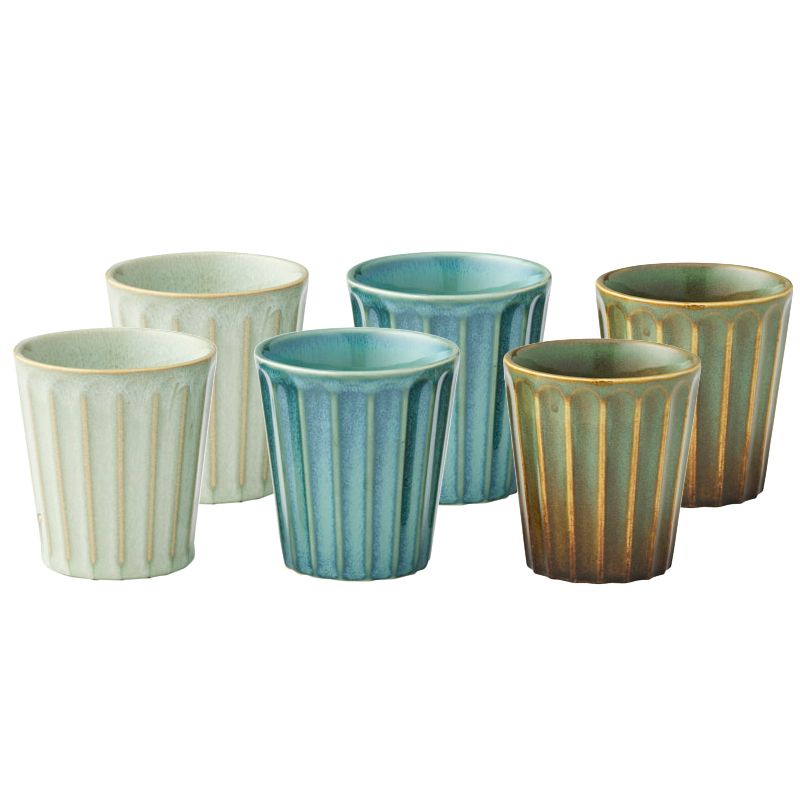 Assemble Vail Set of 6 Ceramic Macc Cup Ocean