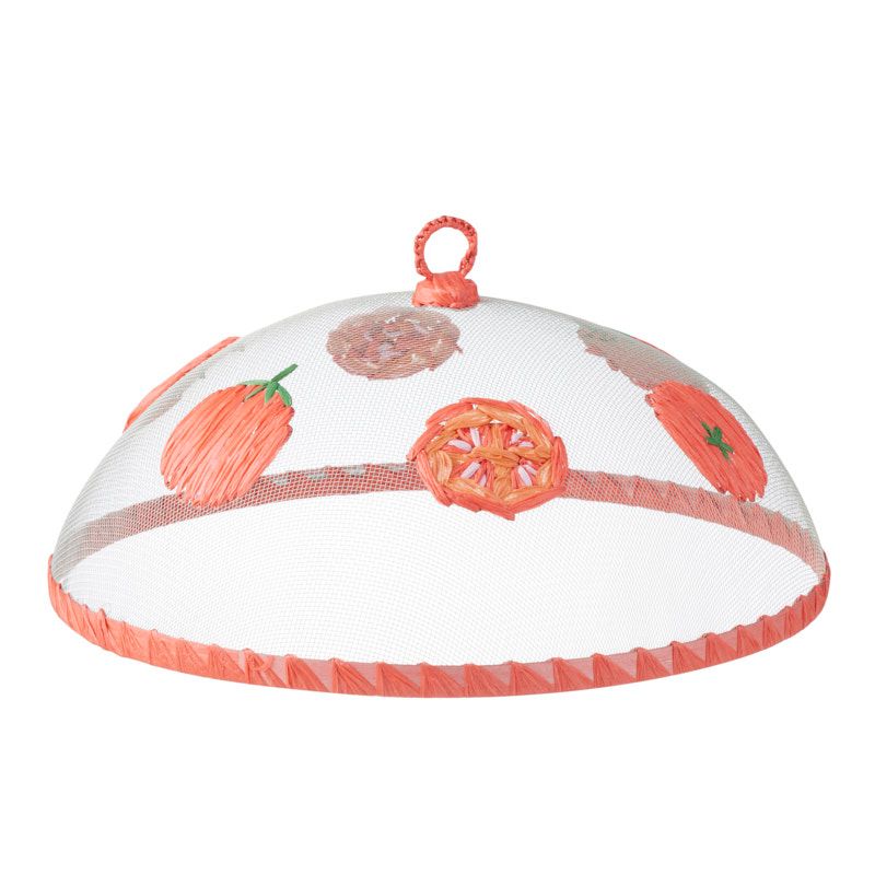Coast To Coast Tomatoes Mesh Food Cover Red