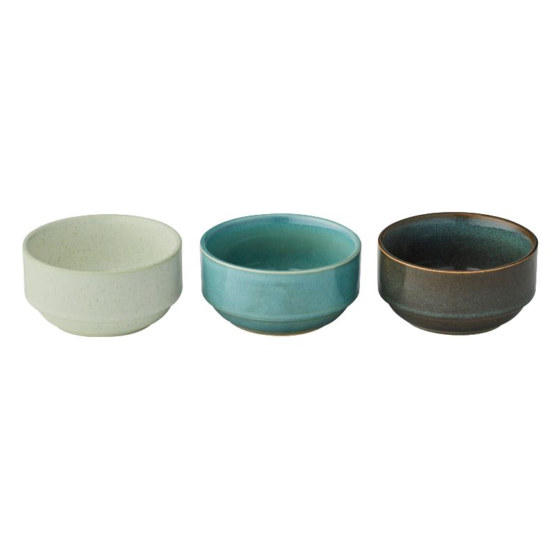 Assemble Vail Set of 3 Ceramic Bowl Ocean