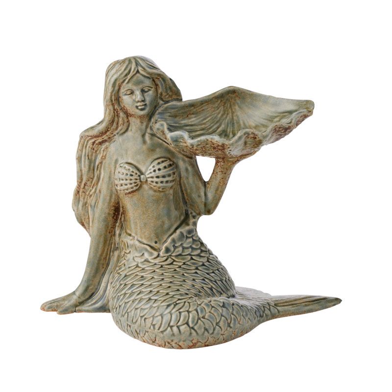 Assemble Rhea Ceramic Trinket Holder Ocean