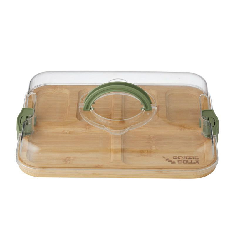 Assemble Porta Rectangle Bamboo Party Board 39x29cm