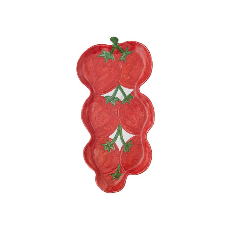 Assemble Bolzano Ceramic Platter Red