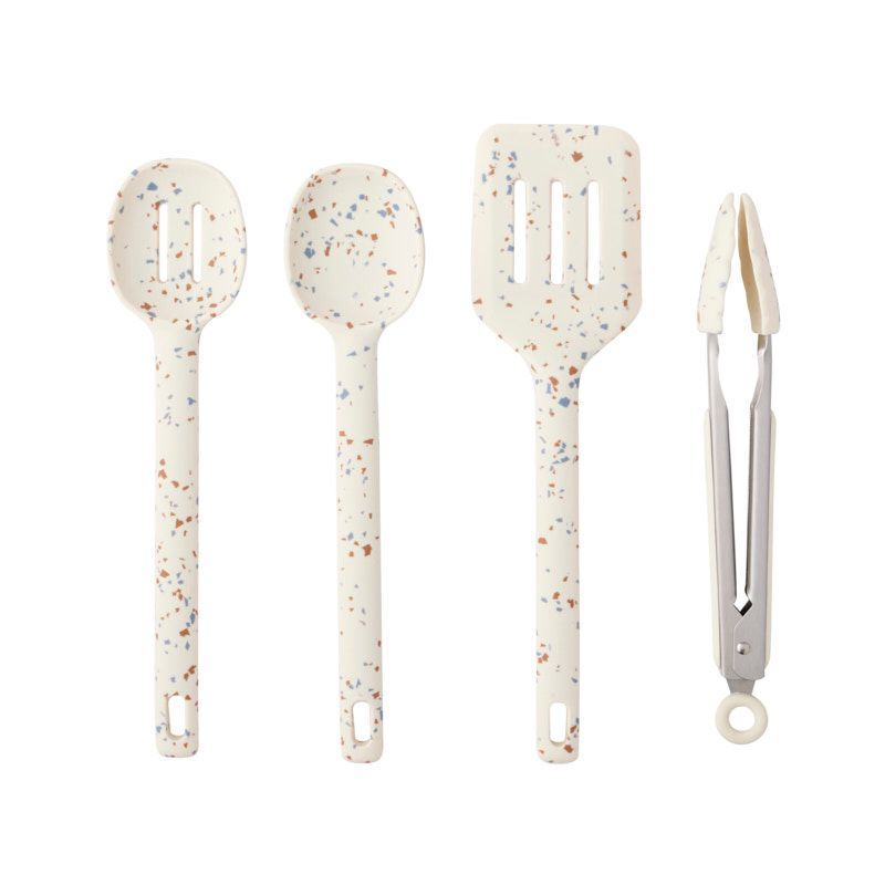 Assemble Gem 4pc Silicone/Stainless Steel Tool Set Denim