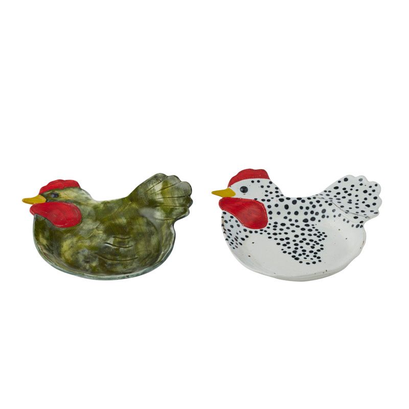 Assemble Poulette Ceramic Plate 2 Assorted
