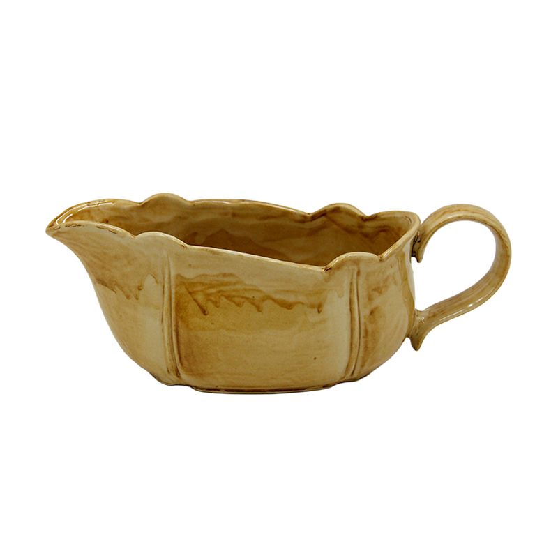 Assemble Vitti Ceramic Gravy Boat Tan