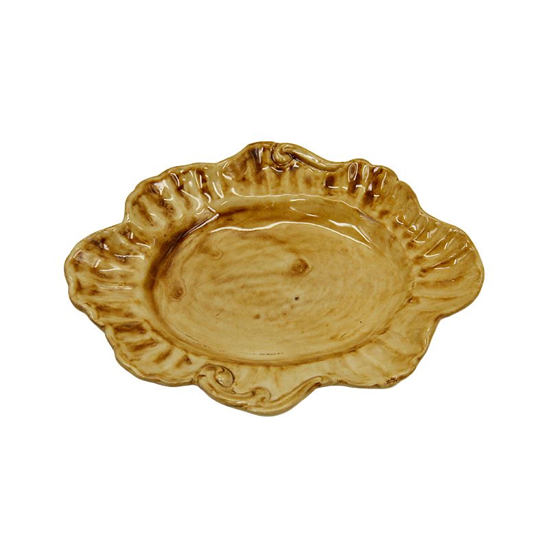 Assemble Vitti Ceramic Plate Tan
